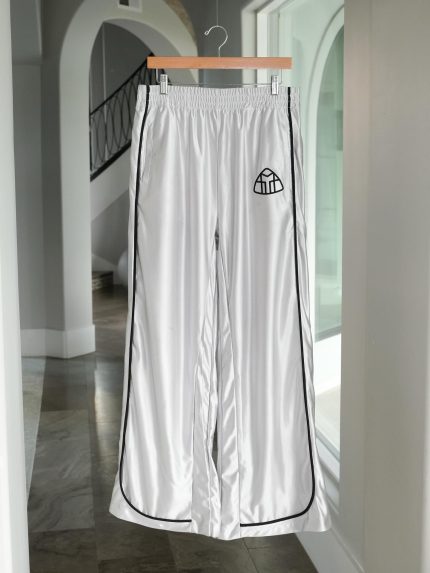 77 Studios white Relax Fit Sweatpants