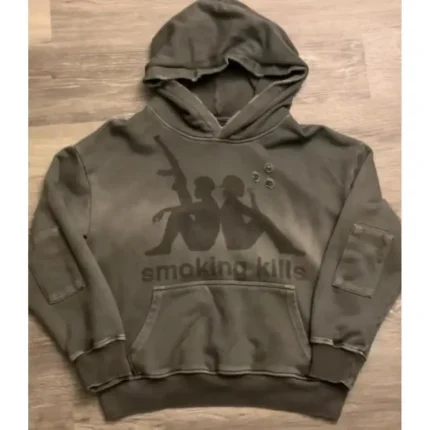 77 studios brownish hoodie stylish streetwear unisex hoodie made with soft premium fabric for everyday casual comfort and modern fashion look