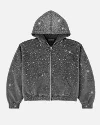 77 studios gray star hoodie stylish streetwear unisex hoodie with star design made from premium soft fabric for casual wear