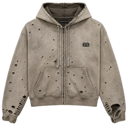 77 Studios CHARM ZIP UP Hoodie