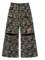 77 Studios CAMO CONVERTIBLE CARGO PANT