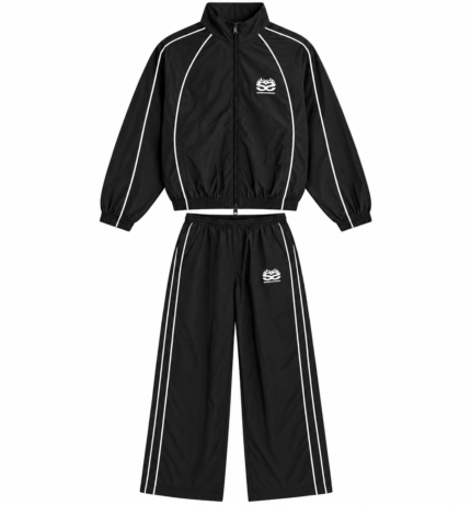 77 Studios Omertà Tracksuit Black